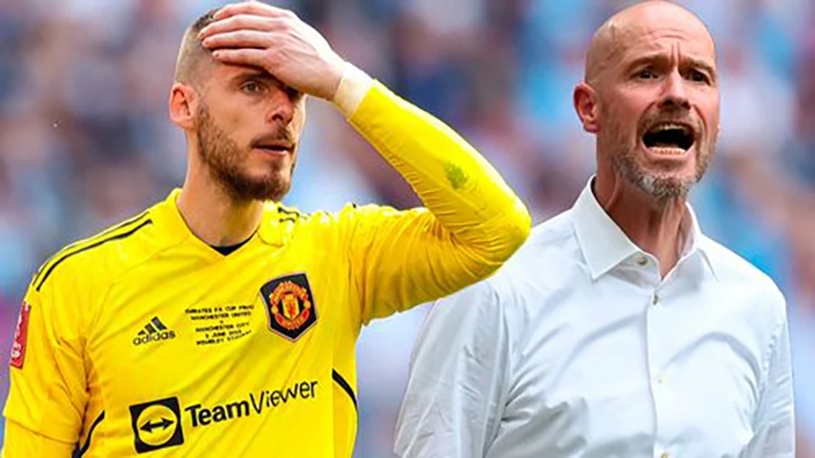 Ten Hag muốn mua thủ môn mới, bất chấp De Gea có ở lại MU hay không. ẢNH: MIRROR
