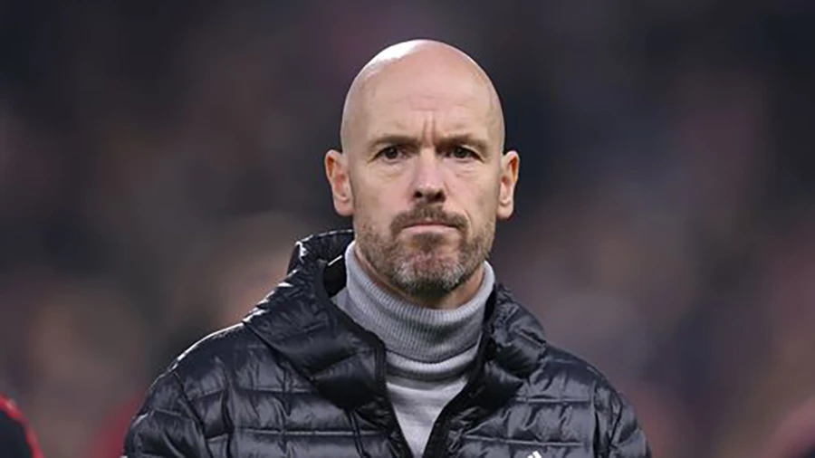 Ten Hag khó chịu vì kế hoạch chuyển nhượng ở MU bị đình trệ. ẢNH: GETTY