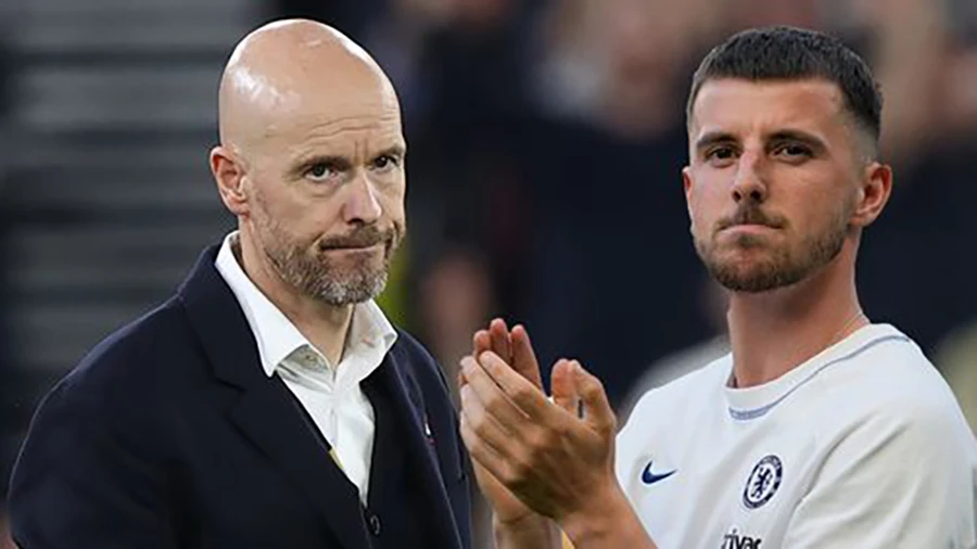 Ten Hag không muốn các vụ chuyển nhượng kéo dài như năm ngoái và ông muốn nhanh chóng đem Mount về Old Trafford. ẢNH: MIRROR