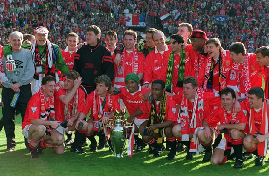 Parker là một phần của MU dưới thời Sir Alex Ferguson vô địch Premier League mùa giải 1993 - 1994. ẢNH: GETTY