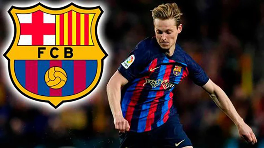 Ưu tiên của De Jong là ở lại Barcelona. ẢNH: MIRROR Ưu tiên của De Jong là ở lại Barcelona. ẢNH: MIRROR