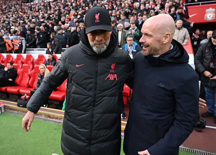 Klopp bị Amrabat từ chối, còn Ten Hag thì sao? ẢNH: GETTY