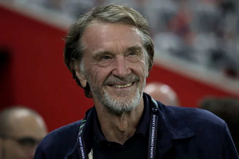 Sir Jim Ratcliffe vẫn trong cuộc đua mua MU. ẢNH: GETTY