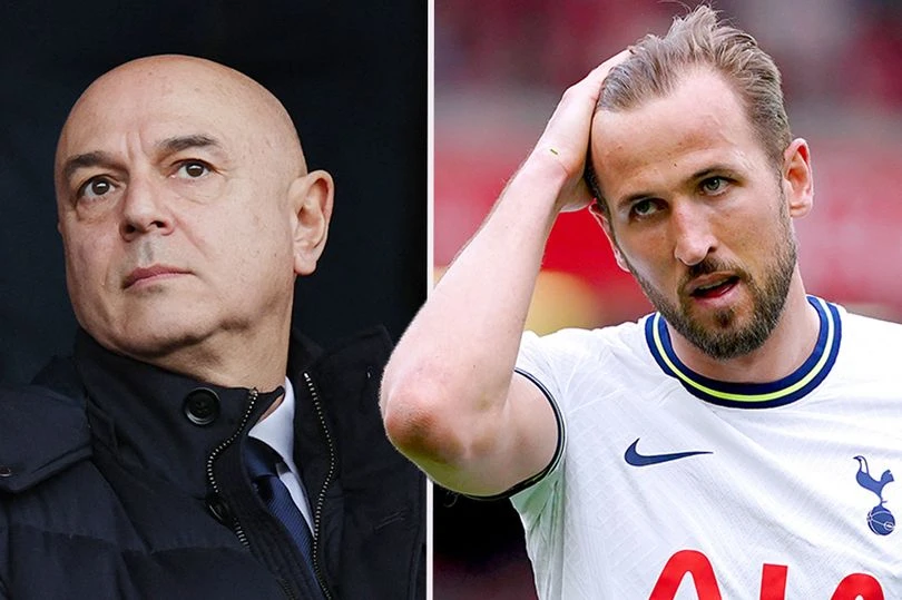 Chủ tịch Tottenham Daniel Levy rất tức giận trước hành động của Harry Kane. ẢNH: MIRROR