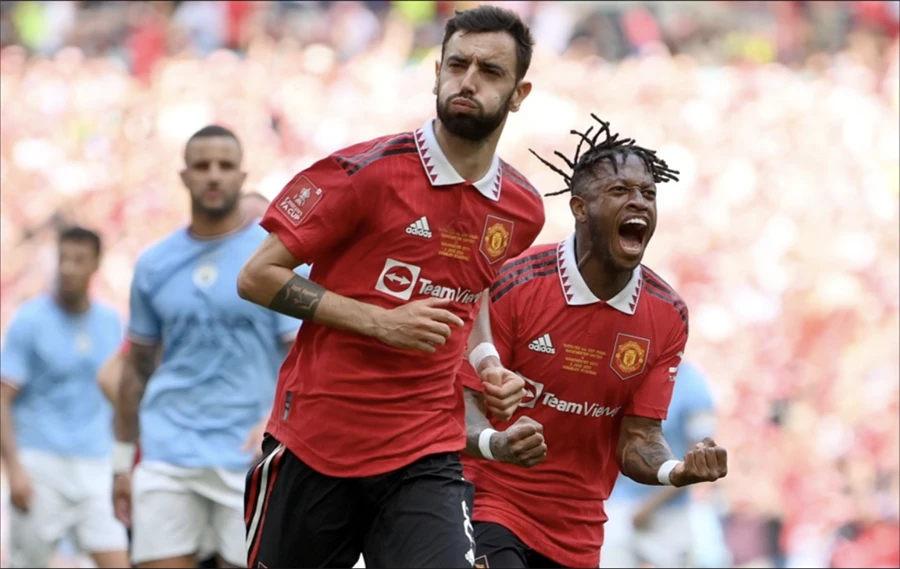 Bruno Fernandes nhiều khả năng là tân đội trưởng MU. ẢNH: GETTY
