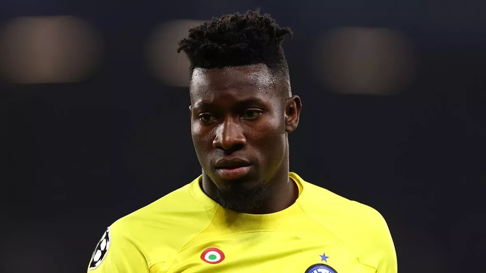 Sự nghiệp bóng đá của Onana từng bị đe dọa nghiêm trọng vì bị cấm thi đấu do sử dụng chất cấm. ẢNH: GETTY