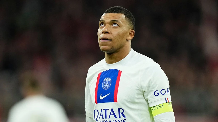 Mbappe đã không còn hướng về PSG. ẢNH: GETTY