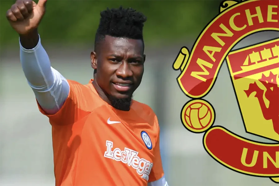 Onana sẽ là tân binh thứ hai của MU trên thị trường chuyển nhượng mùa hè, sau Mason Mount. ẢNH: SUN SPORTS