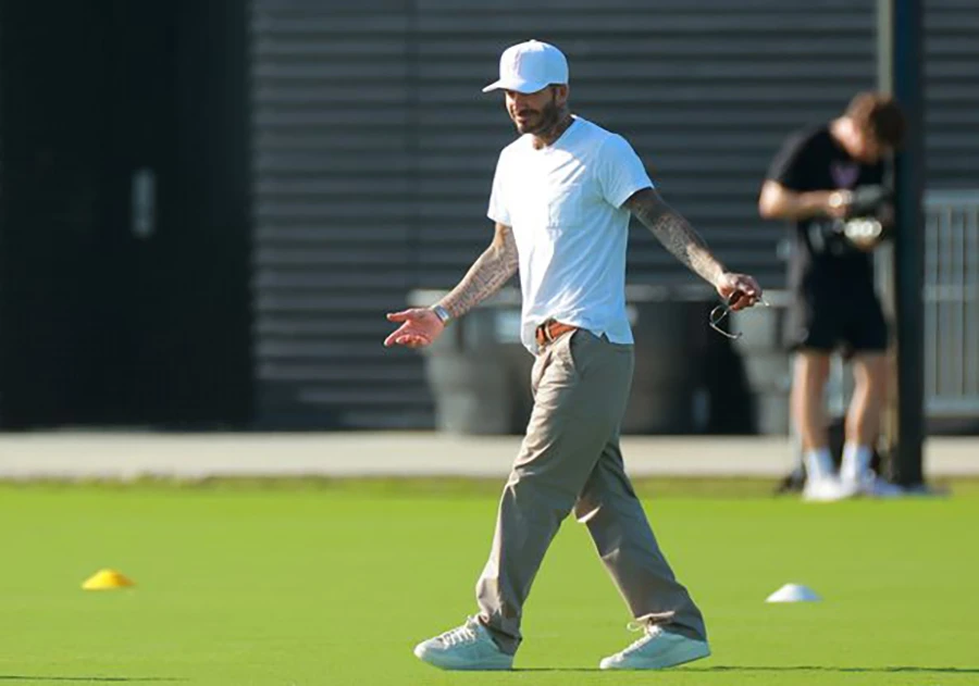 David Beckham là đồng chủ tịch CLB Inter Miami. ẢNH: GETTY