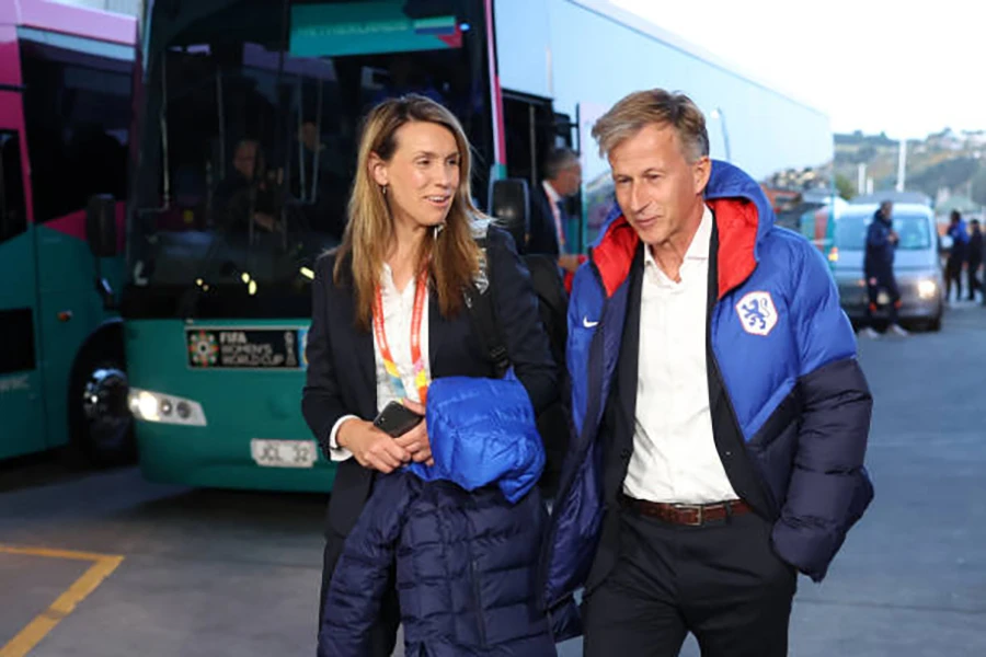 HLV Andries Jonker của Hà Lan. ẢNH: GETTY