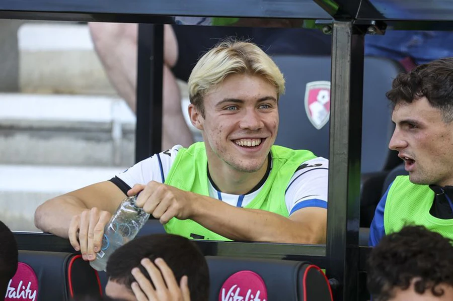 MU sẽ công bố bản hợp đồng với Hojlund vào hôm nay. ẢNH: GETTY