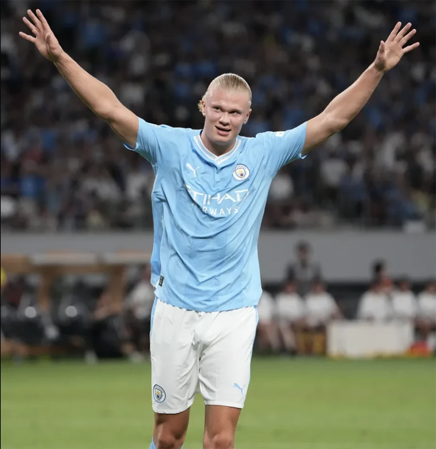 Cả Premier League "khiếp sợ" trước khả năng săn bàn của Erling Haaland. ẢNH: GETTY