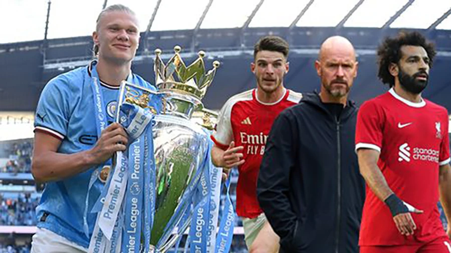 Siêu máy tính dự đoán Man City bảo vệ thành công danh hiệu Premier League. ẢNH: MIRROR