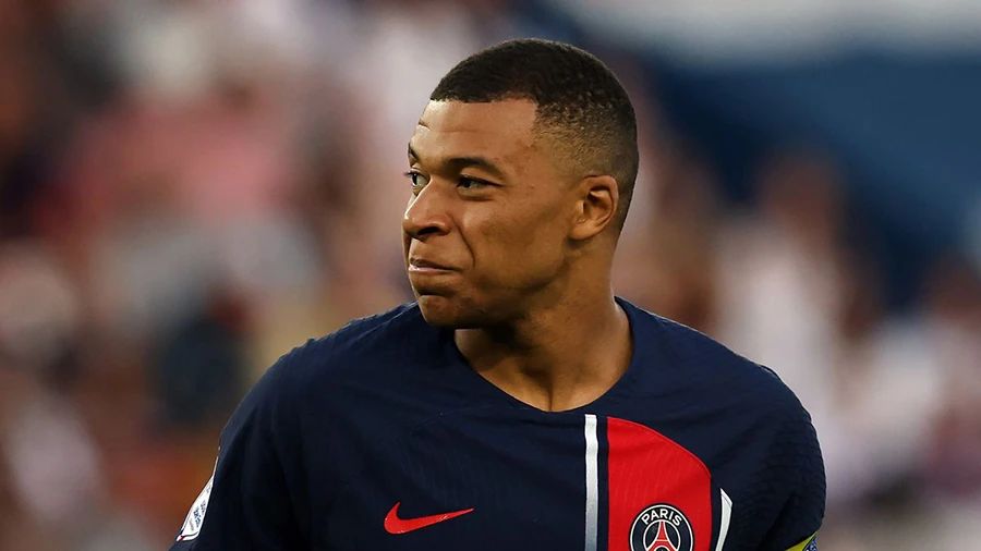 Mbappe đối mặt với tương lai khó khăn ở PSG. ẢNH: GETTY