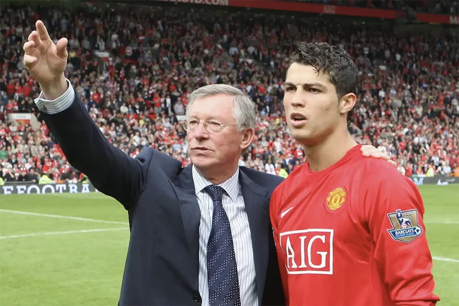 Geoff Shreeves từng bị Sir Alex Ferguson mắng chửi thậm tệ trong lúc ông chờ phỏng vấn Cristiano Ronaldo. ẢNH: GETTY
