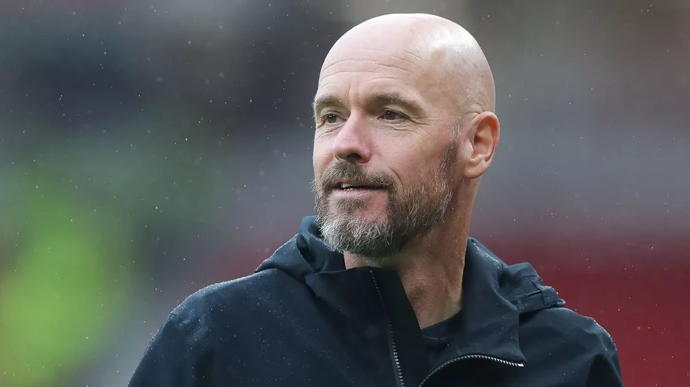 HLV Erik Ten Hag đã sở hữu 3 bản hợp đồng chất lượng gồm Mason Mount, Andre Onana và Rasmus Hojlund trên thị trường chuyển nhượng mùa hè năm nay. ẢNH: GETTY