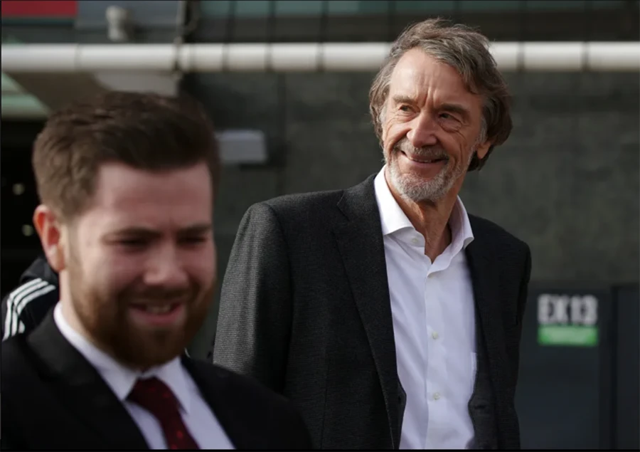 Sir Jim Ratcliffe thất bại trong cuộc đua mua MU. ẢNH: PA