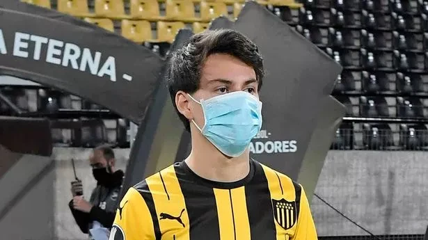 Pellistri gia nhập MU từ Penarol vào năm 2020. ẢNH: GETTY Pellistri gia nhập MU từ Penarol vào năm 2020. ẢNH: GETTY