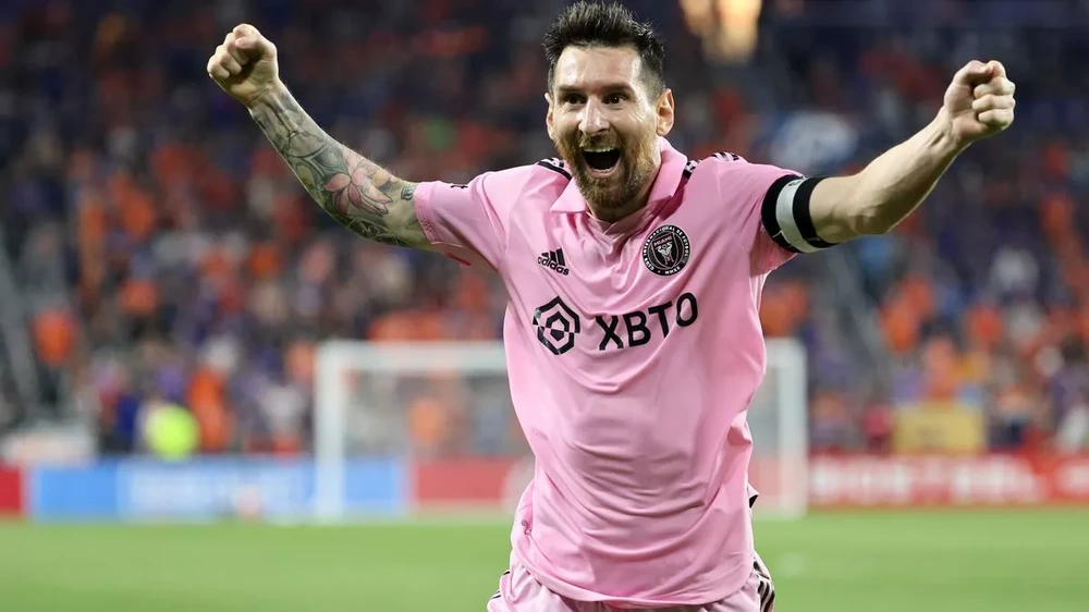 Lionel Messi ghi 11 bàn sau 9 trận chơi cho Inter Miami. ẢNH: GETTY Lionel Messi ghi 11 bàn sau 9 trận chơi cho Inter Miami. ẢNH: GETTY