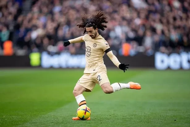 Chelsea tốn 55 triệu bảng Anh cho Marc Cucurella nhưng không sử dụng thường xuyên. ẢNH: GETTY