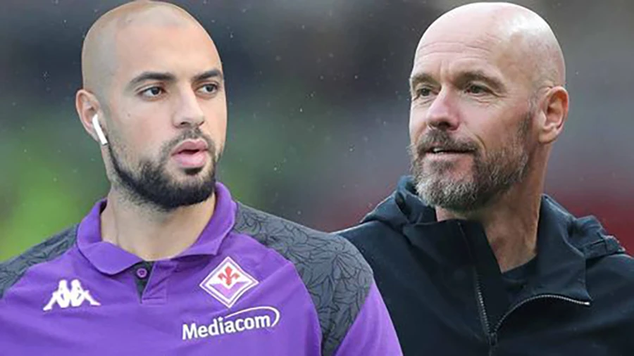 Ten Hag rất muốn sở hữu Amrabat. ẢNH: MIRROR