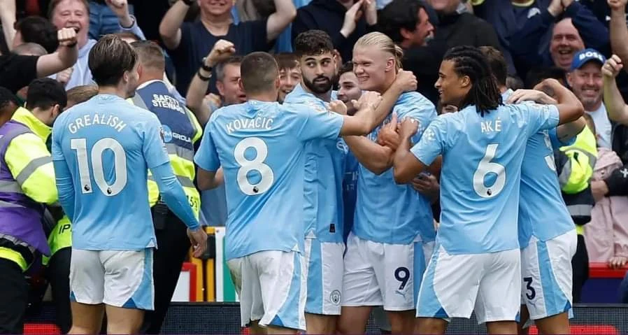 Man City vẫn đang rất mạnh so với các đội bóng còn lại. Ảnh: Getty