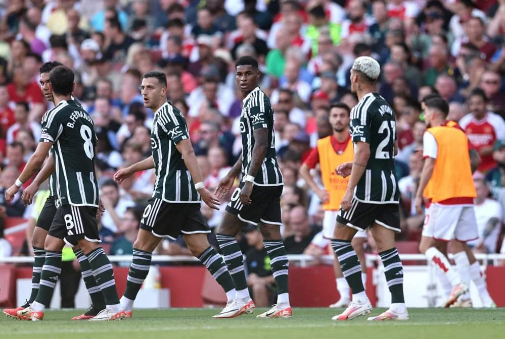 MU có lợi thế dẫn trước nhưng duy trì không được bao lâu. Ảnh: Getty MU có lợi thế dẫn trước nhưng duy trì không được bao lâu. Ảnh: Getty