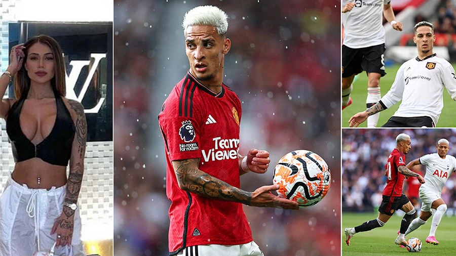 Ngôi sao của MU Antony gặp rắc rối với cáo buộc tấn công bạn gái. ẢNH: MIRROR