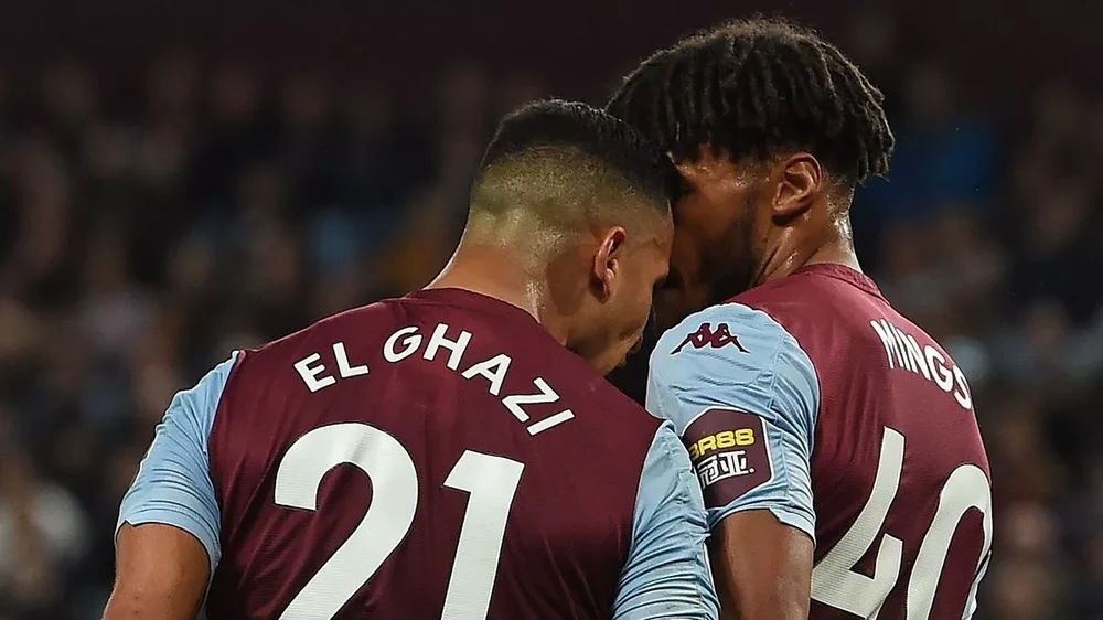 El Ghazi trong màu áo Aston Villa. ẢNH: GETTY
