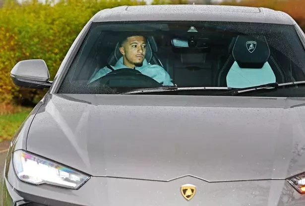 Sancho đã đến trung tâm huấn luyện Carrington giải quyết mâu thuẫn với Ten Hag. ẢNH: EAMONN AND JAMES CLARKE