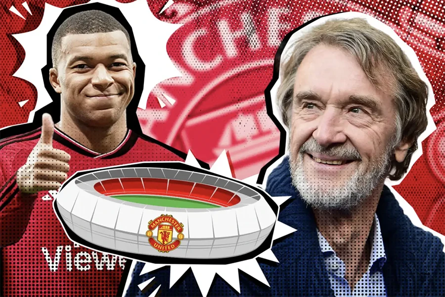 mbappe, sir jim ratcliffe, manchester united