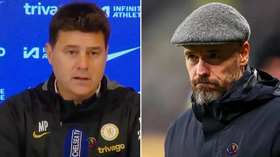 Manchester United đã chọn Ten Hag vào vị trí HLV trưởng, thay vì Pochettino