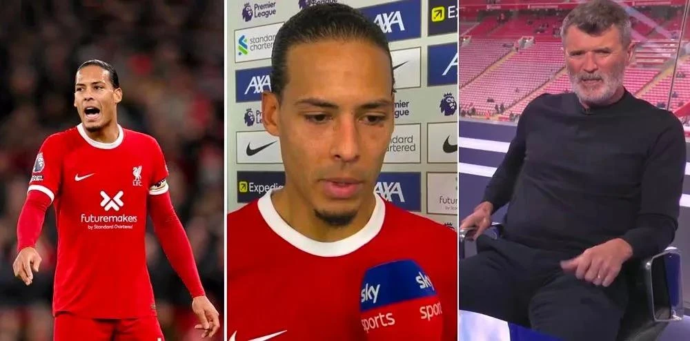 MANCHESTER UNITED, KEANE, VAN DIJK, LIVERPOOL