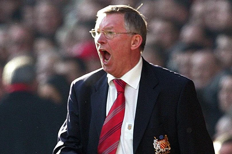 SIR ALEX FERGUSON, MANCHESTER UNITED