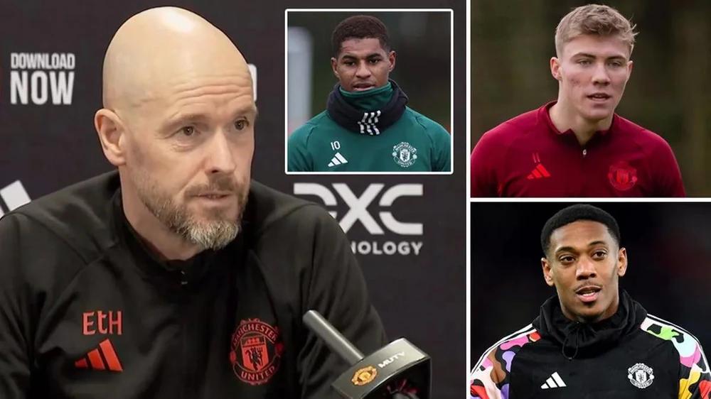MU, Ten Hag, rashford