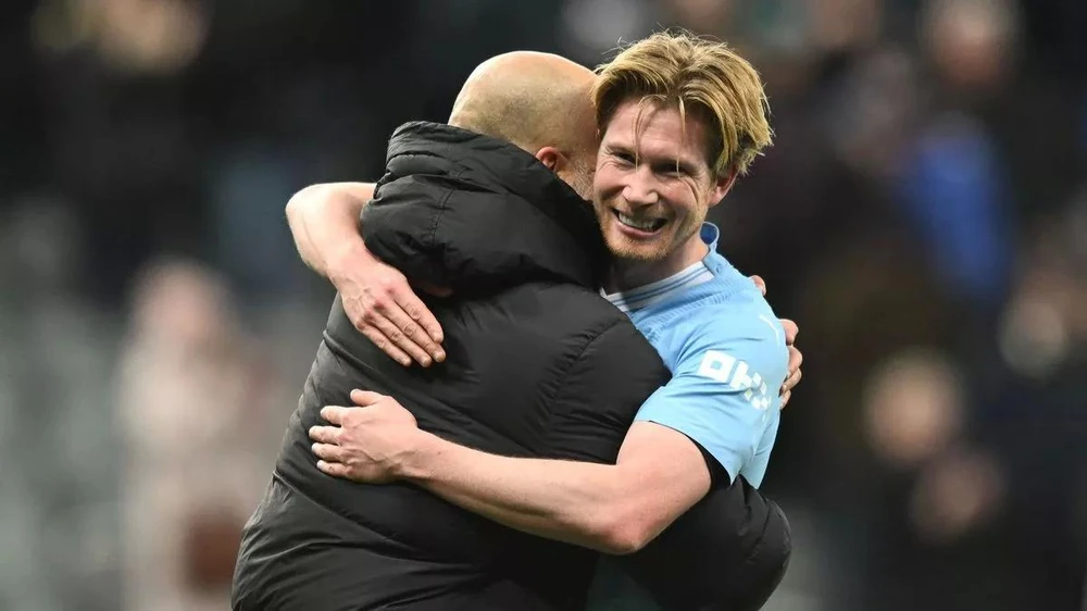 DE BRUYNE, MAN CITY, PEP GUARDIOLA