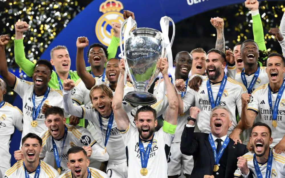 Real Madrid vô địch Champions League