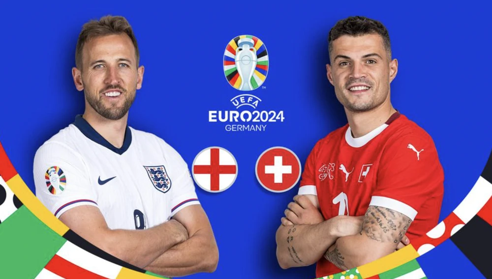 euro 2024,Đội tuyển Anh, THụy sĩ