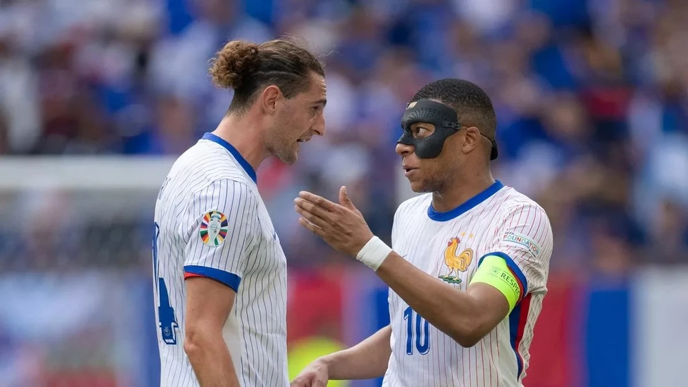 mbappe, rabiot,bán kết Euro 2024