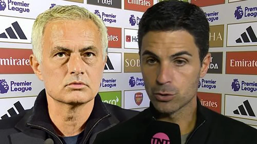 Phản ứng của Arteta khi được so sánh với Mourinho,MOURINHO,ARTETA