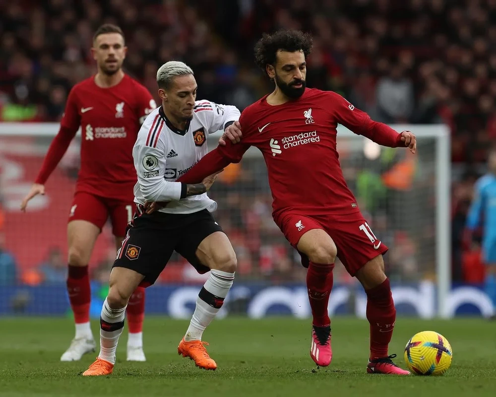 thay thế Salah bằng Antony,Liverpool,Antony,Salah