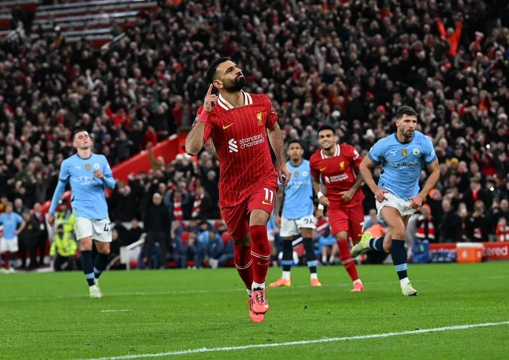 Salah lại gây sốc với bản hợp đồng mới ở Liverpool,salah,Liverpool