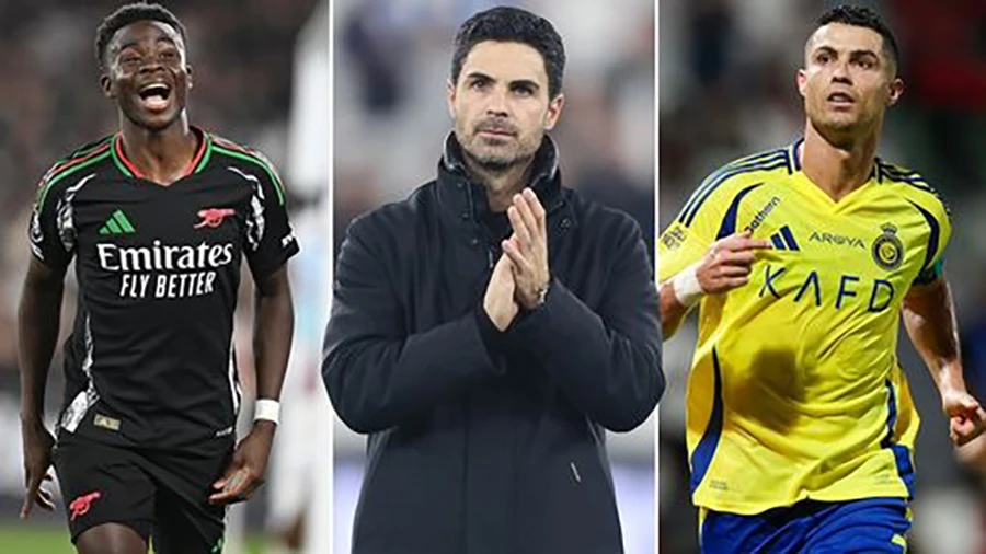 Arteta nói điều không thể dự đoán về Ronaldo,Ronaldo,Arteta