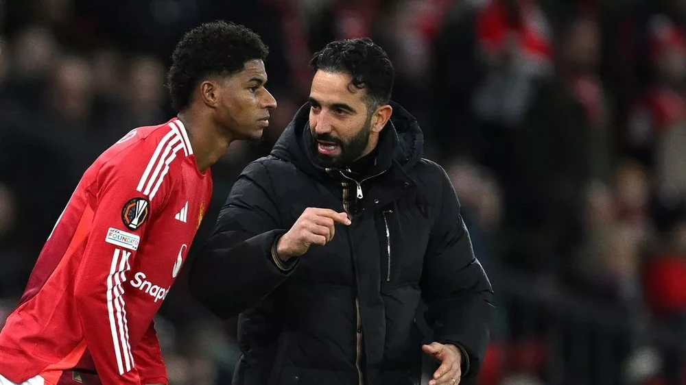 Amorim thách thức Rashford,Rashford,Amorim