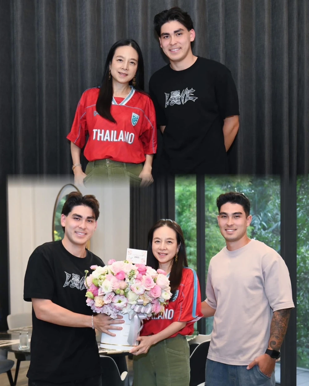 Madam Pang đăng bức ảnh này cùng thông báo nhập tịch Eric Kahl ngay sau khi Thái Lan thua tuyển Việt Nam. ẢNH: FACEBOOK MADAM PANG