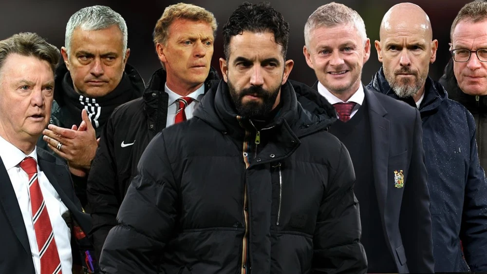 Thống kê kinh ngạc của Amorim tại MU,MU,Amorim