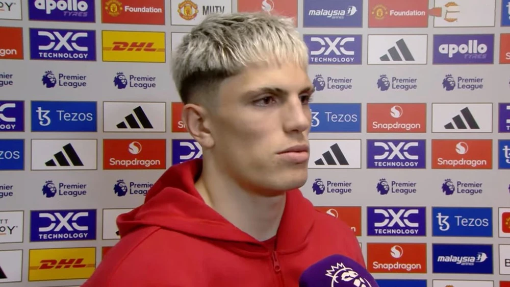 Garnacho phản ứng rõ ràng trước sự thay đổi người tàn bạo của MU,MU,GARNACHO