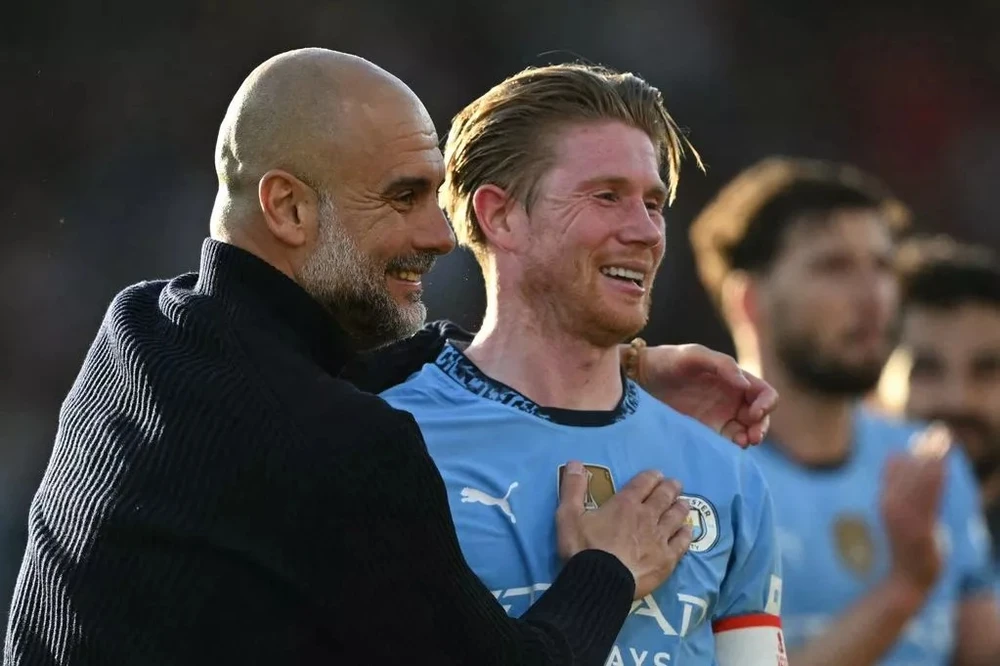 Pep Guardiola tiết lộ người quyết định đẩy De Bruyne rời Man City,PEP GUARDIOLA,MAN CITY,DE BRUYNE