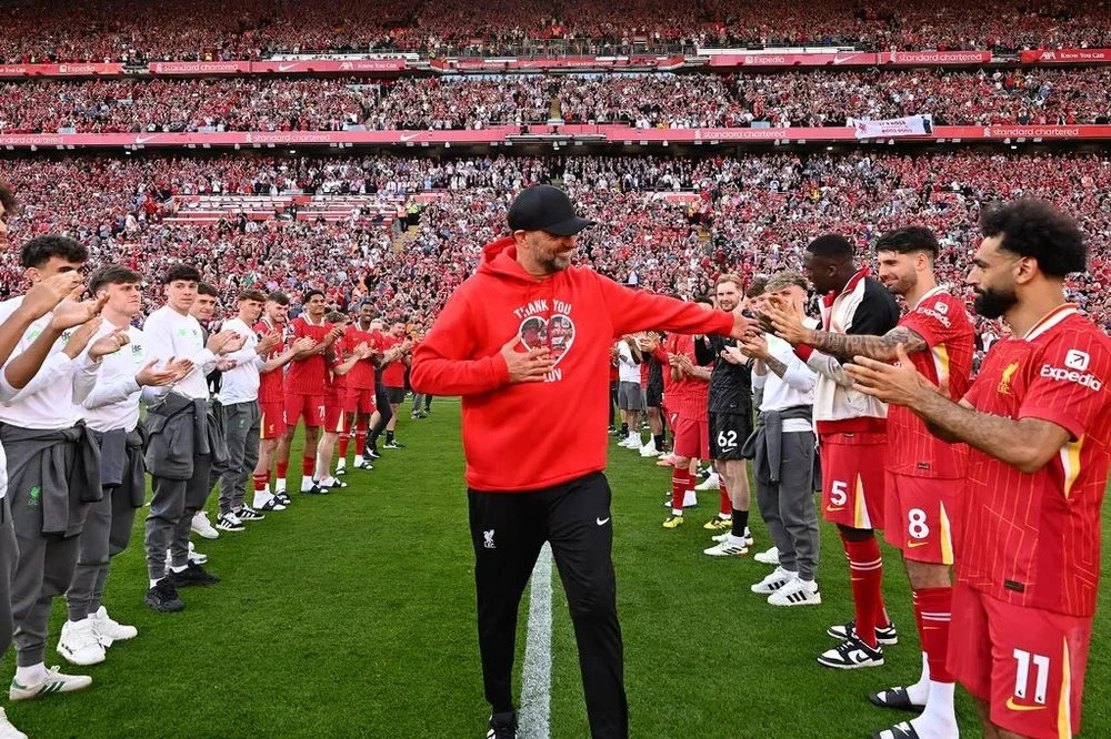 Klopp trở lại Liverpool nâng cao chức vô địch Premier League,LIVERPOOL,PREMIER LEAGUE,KLOPP