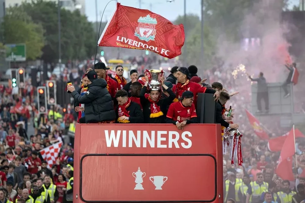 Kế hoạch diễu hành ăn mừng chức vô địch Premier League của Liverpool,LIVERPOOL,PREMIER LEAGUE
